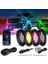 Rgb LED Kaya Işıkları, Çok Işlevli Neon Alt Aydınlatmalı Su Geçirmez Işık, App Kontrolü ile Çok Renkli Işıklar Atv Utv Suv, B (Yurt Dışından) 5