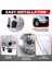Ön Tampon Sis Lambası Toyota Rav4 2004 2005 Avalon 2005 - 2007 Hilux Vigo Şeffaf Len Alt Tampon Sis Lambası (Yurt Dışından) 5
