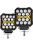 Inç Araba LED Çalışma Işığı Strobe Far Beyaz Sarı Offroad Sürüş Işığı Spot Kamyon Arabalar Suv Tekne Için (Yurt Dışından) 3