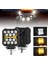 Inç Araba LED Çalışma Işığı Strobe Far Beyaz Sarı Offroad Sürüş Işığı Spot Kamyon Arabalar Suv Tekne Için (Yurt Dışından) 4