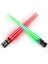 Light Up Lightsaber Çubuk Seti, 2 Çift, Kırmızı Yeşil (Yurt Dışından) 2