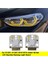 2 Adet Far LED Kartı Çip 63117466107 Bmw X3 G01 X4 G02 2016-2019 Limon Sarısı LED Gündüz Farı Kartı (Yurt Dışından) 2