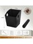 Espresso Knock Box Kare Yüksek Yan Duvar Sıçrama Önleyici Tasarım Knock Box Şok Emici Kaymaz Knock Box Espresso (Yurt Dışından) 2