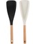 Mutfak Spatula Karıştırma Spatulası Kaşık Isıya Dayanıklı Yapışmaz Pişirme Fırınlama ve Karıştırma Gıda Sınıfı Silikon Alet (Yurt Dışından) 1