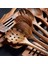 Ahşap Spatula Ahşap Kaşık Kızartma Spatulası Masif Ahşap Yüksek Sıcaklık Dayanıklı Çorba Kaşığı Boyasız Doğal Malzeme (Yurt Dışından) 2