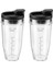 4 Adet Blender Bardak Yedek Parçaları 24OZ Kapaklı Blender Bardaklar Nutri Ninja BL480 BL640 CT680 Için (Yurt Dışından) 1