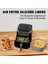 Ninja Air Fryer Pro Xl AF141 AF140 AF181 Kare Air Fryer Kaplamaları Için 2 Adet Silikon Hava Fritözü Kaplamaları Yeniden Kullanılabilir Sepet C (Yurt Dışından) 5