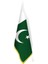 Pakistan Bayrağı - Ofis-Makam-Toplantı Odaları - Saçaklı Makam Bayrağı 1