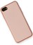 iPhone 7 Kılıf Coco Deri Silikon Kapak - Pembe 3