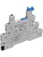 41F-1Z-C2-1 ,24VDC Vidalı Ray Slim Röle Soket 1