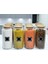 12'li Ahşap Kapaklı Cam Saklama Kavanozu Seti 1400 Ml, Etiketli, Bakliyat Saklama 1