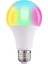 LED Renkli Ampul E27 Vidalı Ampul Lamba Karartma Gücü 15W (Yurt Dışından) 2