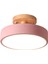 Pembe Tavan Aydınlatmaları Modern LED Iskandinav Ahşap Aydınlatma Armatürü (Yurt Dışından) 1