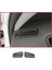 11TH Gen Honda Civic 2022 Için Dashboard Klima Çıkışı Havalandırma Çerçeve Kapak Trim Iç Çıkartma, Gümüş (Yurt Dışından) 2