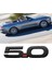 2015-2020 Ford Mustang Gt 5.0 Siyah 5.5 Inç Çamurluk Yan Amblemler Için 1 Çift (Yurt Dışından) 5