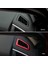10. Nesil Honda Civic 2016-2020 Için Gösterge Paneli Hava Firar Rüzgar Çıkışı Kapak Trim Etiket - Kırmızı (Yurt Dışından) 4