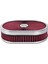 Araba Oval Hava Temizleyici Filtre 12X2 Inç Hava Filtresi Akış Arıtıcı 5-1/8 Inç Arayüz Boyun Kırmızı (Yurt Dışından) 1