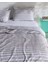 Darvell King Size Pamuklu Ecocell Baskılı Pike Takımı - Gri/bej 2
