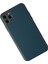 iPhone 11 Pro Kılıf Coco Deri Silikon Kapak - Mavi 2