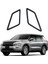 Mitsubishi Outlander 2022 2023 Için Siyah Dashboard Hava Çıkış Havalandırma Ayar Kapağı Etiket Dekorasyon Çerçeve Rhd (Yurt Dışından) 5