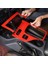 Ford Ranger 2015-2021 Için Araba Merkezi Kontrol Vites Paneli Çerçeve Kapak Trim Iç Aksesuar, Kırmızı (Yurt Dışından) 4