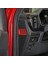 Ford F150 F-150 2021 2022 Araba Merkezi Konsol Yan Egzoz Portu Kapak Trim Çerçeve Dekor Aksesuarları, Kırmızı (Yurt Dışından) 3