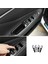 Karbon Fiber Cam Kaldırma Anahtarı Düğme Kapağı Trimler Kapı Kol Dayama Paneli Çerçeve-Hyundai Santa Fe 2019-2021 (Yurt Dışından) 2
