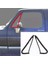 Chevrolet 1AWSD00327 Için 2 Parça Ön Havalandırma Camı Pencere Hava Şeridi Conta Seti (Yurt Dışından) 2