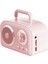 BR-220 Radyolu Bluetooth Hoparlör - Pembe 3