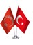 Kelime I Tevhid Türkiye Saten Masa Bayrağı 1