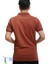 Erkek Slim Fit Dar Kesim Pamuklu Yumuşak Doku Nefes Alan Kumaş Kıvrılmaz Yaka Haki Polo Yaka Tişört Tarçın Siyah 3