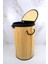 Yuvarlak Bambu Çamaşır Sepeti Naturel CL-6001-08 C1-1-121 1