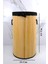 Yuvarlak Bambu Çamaşır Sepeti Naturel CL-6001-08 C1-1-121 2