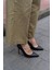 Ping Siyah Deri Stiletto 2