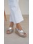 Jordy Lame Hakiki Deri Sandalet 2