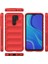 Xiaomi Redmi 9 Kılıf Optimum Silikon - Kırmızı 3