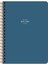 Keskin 16*23 Spiralli Akademik Ajanda - Mavi 1