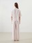 Lcw Dream Pembe Gömlek Yaka Baskılı Kadın Pijama Takımı 4