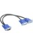 VGA Y Kablo, VGA To 2x VGA Çoklayıcı Kablo 2