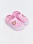 Lcw Steps Pembe Baskılı Kız Bebek Plaj Sandaleti 1