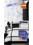 Unlimits v.1 pamuk saten king size ( x l/battal) nevresim takımı - beyaz siyah 1