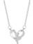 BINRONG0356 Gümüş Kalp Zirkon Kolye (Yurt Dışından) 1