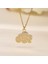 BINRONG0013 Altın Bulut Zirkon Kolye (Yurt Dışından) 2