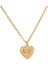 BINRONG0030 Altın Kalp Zirkon Kolye (Yurt Dışından) 1