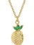 BINRONG006 Altın Ananas Zirkon Kolye (Yurt Dışından) 1