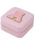 Alfabe Tarzı Basit Taşınabilir Aynalı Yüzük Kutusu (Pembe A) (Yurt Dışından) 2
