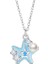 BINRONG0306 Gümüş Yaz Denizyıldızı Zirkon Taşlı Kolye (Yurt Dışından) 1