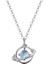 BINRONG0561 Gümüş Gezegen Zirkon Kolye (Yurt Dışından) 1