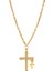 BINRONG0543 Altın Haç Zirkonya Kolye (Yurt Dışından) 1
