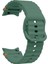 Samsung Galaxy Watch 7 40MM-44MM Ile Uyumlu Metal Tokalı Dalgalı Spor Silikon Kordon 4